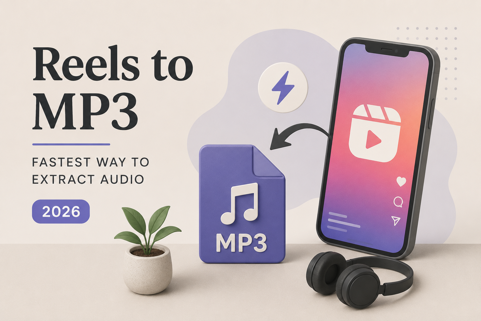  Reels to MP3: Fastest Way to Extract Audio (2026)